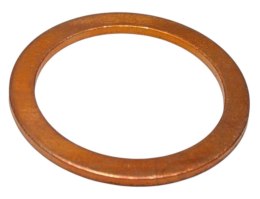 ATHENA 2026/01 USZCZELKA KOLEKTORA WYDECHOWEGO (26,5 X 34 X 2MM) MIEDZIANA PEUGEOT SATELIS 125 '06, (OEM: 769060) ATHENA