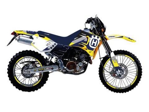 BLACKBIRD KOMPLET NAKLEJEK (OKLEIN) HUSQVARNA TC/TE '00 (TC/TE ALL MODELS) DREAM 5 BLACKBIRD