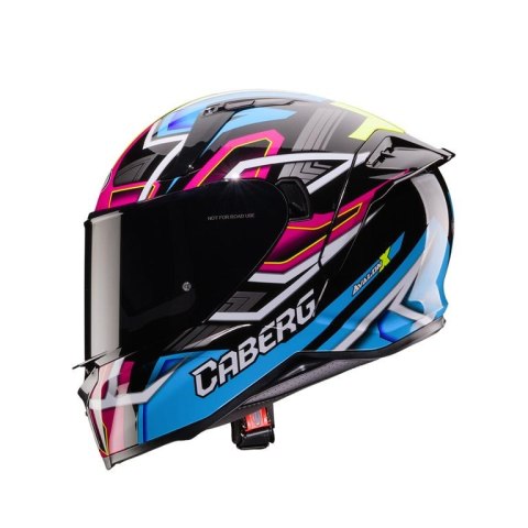 CABERG KASK INTEGRALNY Z BLENDĄ MODEL AVALON X BRAMA CZARNY/NIEBIESKI/ŻÓŁTY FLUO/FUKSJA (INTENSYWNY ODCIEŃ RÓŻOWEGO) KOLOR ROZMI CABERG