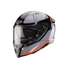 CABERG KASK INTEGRALNY Z BLENDĄ MODEL AVALON X PURE KOLOR SZARY/CZARNY/CZERWONY FLUO ROZMIAR L CABERG