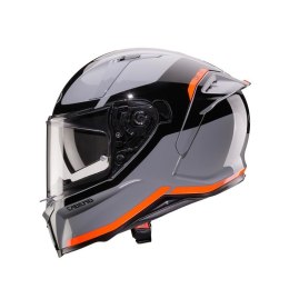 CABERG KASK INTEGRALNY Z BLENDĄ MODEL AVALON X PURE KOLOR SZARY/CZARNY/CZERWONY FLUO ROZMIAR L CABERG