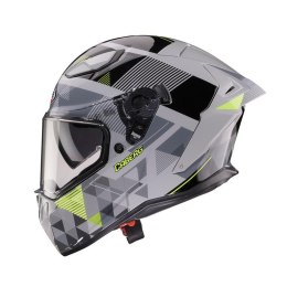 CABERG KASK INTEGRALNY Z BLENDĄ MODEL DRIFT EVO II PRISM KOLOR SZARY/CZARNY/ŻÓŁTY FLUO MAT ROZMIAR L CABERG