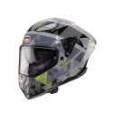 CABERG KASK INTEGRALNY Z BLENDĄ MODEL DRIFT EVO II PRISM KOLOR SZARY/CZARNY/ŻÓŁTY FLUO MAT ROZMIAR XL CABERG