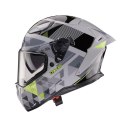 CABERG KASK INTEGRALNY Z BLENDĄ MODEL DRIFT EVO II PRISM KOLOR SZARY/CZARNY/ŻÓŁTY FLUO MAT ROZMIAR XL CABERG