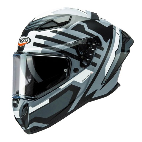 CABERG PROMOCJA KASK INTEGRALNY Z BLENDĄ MODEL DRIFT EVO II HORIZON KOLOR SZARY/CZARNY/BIAŁY MAT ROZMIAR XXL (PINLOCK W ZESTAWIE CABERG
