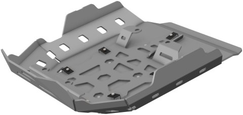 CROSSPRO NOWOŚĆ OSŁONA SILNIKA ALUMINIUM BMW R 1300 GS '23-24 KOLOR CZARNY MAT CROSSPRO