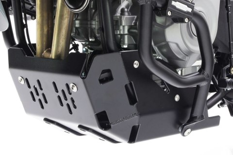 CROSSPRO NOWOŚĆ OSŁONA SILNIKA ALUMINIUM CF MOTO MT 450 '24- KOLOR CZARNY MAT MAT CROSSPRO