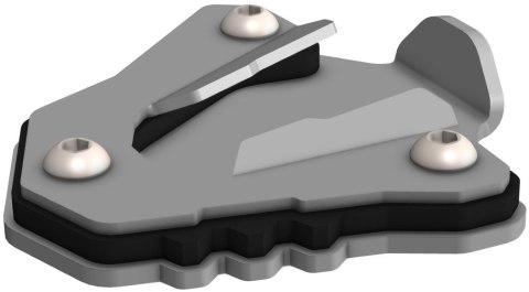 CROSSPRO NOWOŚĆ POSZERZENIE STOPKI BOCZNEJ CF MOTO MT 450 '24 KOLOR SREBRNY/CZARNY CROSSPRO