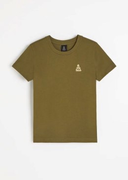 DIVERSE EXTREME TEAM - DAKAR RALLY KOSZULKA DAMSKA (T-SHIRT) DKR FADIX KOLOR KHAKI (ZIELONY) XS DAKAR RALLY