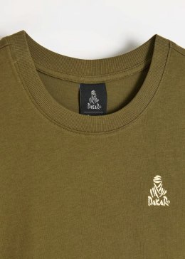 DIVERSE EXTREME TEAM - DAKAR RALLY KOSZULKA DAMSKA (T-SHIRT) DKR FADIX KOLOR KHAKI (ZIELONY) XS DAKAR RALLY