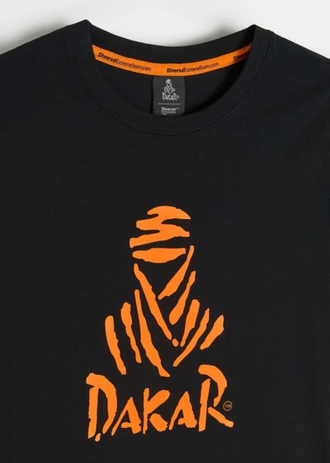 DIVERSE EXTREME TEAM - DAKAR RALLY KOSZULKA DKR LOGO 256 KOLOR CZARNY XXXL DAKAR RALLY