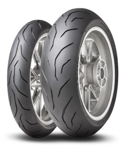 DUNLOP KOMPLET OPON (637884/25) 120/70ZR17 (58W) TL SPORTSMART MK4 PRZÓD DOT 2025 + (637885/25) 160/60ZR17 (69W) TL SPORTSMART M DUNLOP
