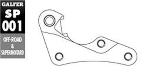 GALFER ADAPTER TARCZY HAMULCOWEJ 270MM HONDA GALFER