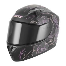 NOX KASK INTEGRALNY (FULL FACE) N731 SCRAPPY KID / JUNIOR (DZIECIĘCY) KOLOR CZARNY MAT/RÓŻOWY ROZMIAR S NOX