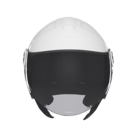 NOX KASK OTWARTY JET Z BLENDĄ N182 SOLID KOLOR BIAŁY POŁYSK ROZMIAR L NOX