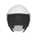 NOX KASK OTWARTY JET Z BLENDĄ N182 SOLID KOLOR BIAŁY POŁYSK ROZMIAR XXL NOX