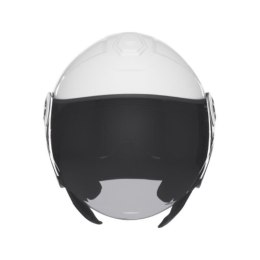 NOX KASK OTWARTY JET Z BLENDĄ N182 SOLID KOLOR BIAŁY POŁYSK ROZMIAR XXL NOX