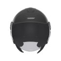NOX KASK OTWARTY JET Z BLENDĄ N182 SOLID KOLOR CZARNY MAT ROZMIAR XXL NOX