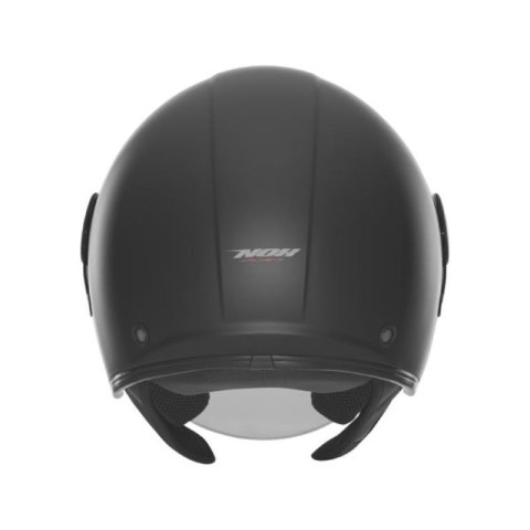 NOX KASK OTWARTY JET Z BLENDĄ N182 SOLID KOLOR CZARNY MAT ROZMIAR XXL NOX