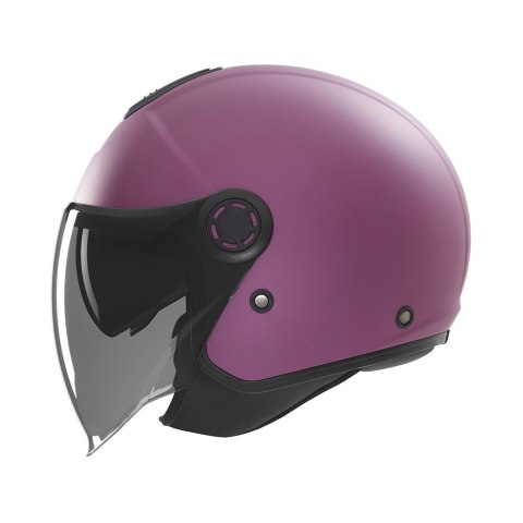 NOX KASK OTWARTY JET Z BLENDĄ N182 SOLID KOLOR FUKSJA MAT (INTENSYWNY ODCIEŃ RÓŻOWEGO) ROZMIAR S NOX