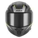 NOX KASK SZCZĘKOWY (FLIP-UP) Z BLENDĄ N968 SHIFT KOLOR CZARNY MAT/ŻÓŁTY FLUO ROZMIAR XL NOX