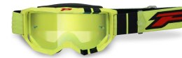PROGRIP GOGLE PG3300-310 FL VISION GO KOLOR ŻÓŁTY FLUO / CZARNY MAT (SZYBA PG3347 ŻÓŁTA LUSTRZANA ANTISCRATCH, NO FOG, ANTI UV)  PRO GRIP