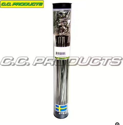 CC SZPRYCHY KPL. 21" PRZÓD (DO FELG EXCEL 58-715) APRILIA TUAREG 660 '22-'25 (9G/300-40) (50-875) (CC PRODUCTS) CC PRODUCTS