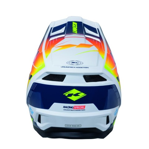 KENNY RACING KASK CROSS/ENDURO PERFORMANCE ERT GRAPHIC NAVY ORANGE RACING SPE KOLOR NIEBIESKI/POMARAŃCZOWY ROZMIAR XXL KENNY RACING
