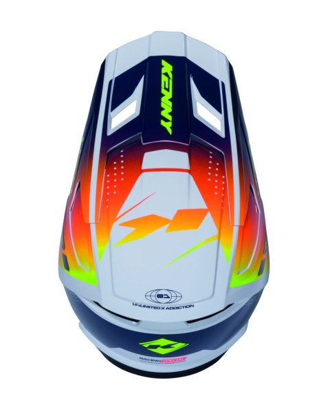 KENNY RACING KASK CROSS/ENDURO PERFORMANCE ERT GRAPHIC NAVY ORANGE RACING SPE KOLOR NIEBIESKI/POMARAŃCZOWY ROZMIAR XXL KENNY RACING