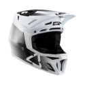 LEATT KASK ROWEROWY MTB GRAVITY 8.0 V24 HELMET WHITE KOLOR BIAŁY/CZARNY ROZMIAR L (59-60 cm) LEATT