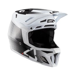 LEATT KASK ROWEROWY MTB GRAVITY 8.0 V24 HELMET WHITE KOLOR BIAŁY/CZARNY ROZMIAR L (59-60 cm) LEATT