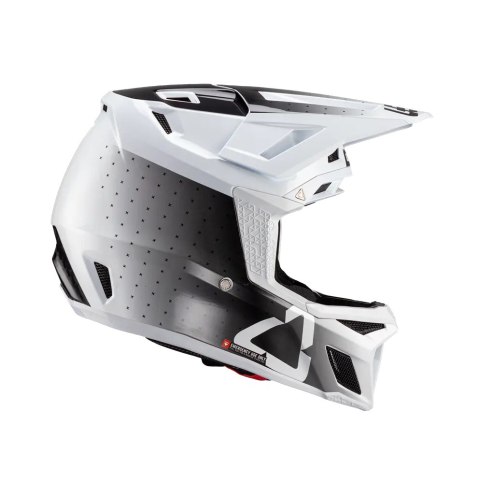 LEATT KASK ROWEROWY MTB GRAVITY 8.0 V24 HELMET WHITE KOLOR BIAŁY/CZARNY ROZMIAR L (59-60 cm) LEATT