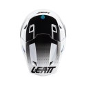 LEATT KASK ROWEROWY MTB GRAVITY 8.0 V24 HELMET WHITE KOLOR BIAŁY/CZARNY ROZMIAR L (59-60 cm) LEATT