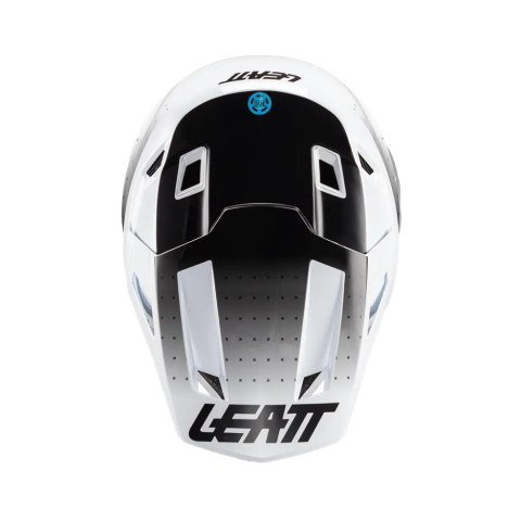 LEATT KASK ROWEROWY MTB GRAVITY 8.0 V24 HELMET WHITE KOLOR BIAŁY/CZARNY ROZMIAR L (59-60 cm) LEATT