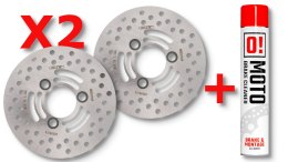 MTX PARTS ZESTAW 2 X TARCZA HAMULCOWA PRZÓD SUZUKI LT-Z 400 '03-'19, LT-Z 250 '04-'12, KAWASAKI KSF 400 '03-'05, ARCTIC CAT DVX  MTX