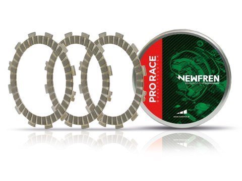 NEWFREN TARCZE SPRZĘGŁOWE PRO RACING GAS GAS 200/250/300 EC/MC/MX 2T '97-'19; FSE/FSR 400/450/515 '03-'09; RIEJU MR 200/250/300  NEWFREN