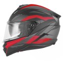NOX KASK INTEGRALNY (FULL FACE) Z BLENDĄ N304S REVO KOLOR CZERWONY MAT/CZARNY ROZMIAR XXL NOX