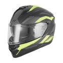 NOX KASK INTEGRALNY (FULL FACE) Z BLENDĄ N304S REVO KOLOR ŻÓŁTY FLUO MAT/CZARNY ROZMIAR XXL NOX
