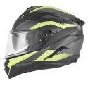 NOX KASK INTEGRALNY (FULL FACE) Z BLENDĄ N304S REVO KOLOR ŻÓŁTY FLUO MAT/CZARNY ROZMIAR XXL NOX