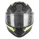 NOX KASK INTEGRALNY (FULL FACE) Z BLENDĄ N304S REVO KOLOR ŻÓŁTY FLUO MAT/CZARNY ROZMIAR XXL NOX