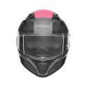 NOX KASK INTEGRALNY (FULL FACE) Z BLENDĄ N402 MENTOR KOLOR CZARNY/RÓŻOWY ROZMIAR L NOX