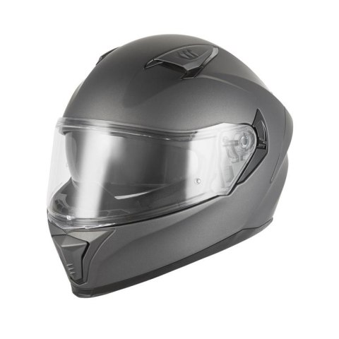 NOX KASK INTEGRALNY (FULL FACE) Z BLENDĄ N402 SOLID KOLOR TYTANOWY MAT ROZMIAR S NOX