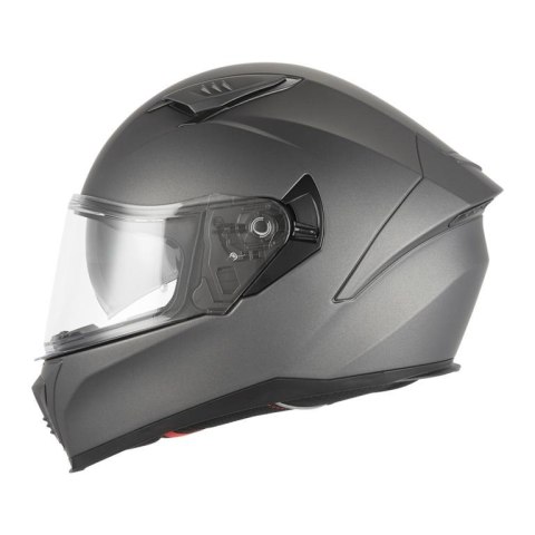 NOX KASK INTEGRALNY (FULL FACE) Z BLENDĄ N402 SOLID KOLOR TYTANOWY MAT ROZMIAR S NOX