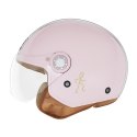 NOX KASK OTWARTY JET N210 EVO KOLOR RÓŻOWY POŁYSK ROZMIAR M NOX