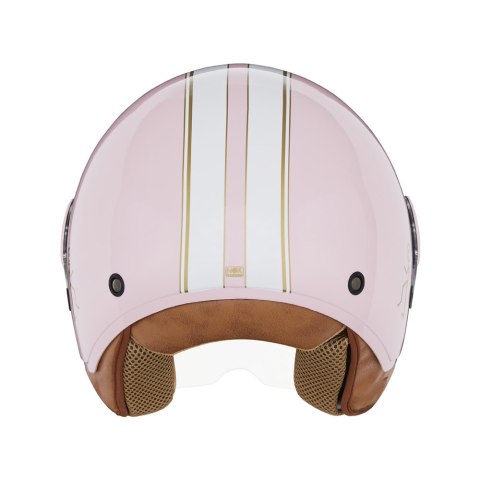 NOX KASK OTWARTY JET N210 EVO KOLOR RÓŻOWY POŁYSK ROZMIAR M NOX