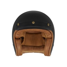 NOX KASK OTWARTY JET N243 SOLID KOLOR CZARNY MAT ROZMIAR S NOX