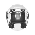 NOX KASK OTWARTY JET Z BLENDĄ N130 EKTO KOLOR CZARNY/BIAŁY ROZMIAR XL NOX