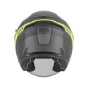 NOX KASK OTWARTY JET Z BLENDĄ N130 EKTO KOLOR ŻÓŁTY FLUO/CZARNY MAT ROZMIAR S NOX