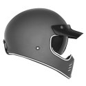 NOX PREMIUM KASK INTEGRALNY (FULL FACE) SEVENTY II SOLID KOLOR TYTANOWY MAT ROZMIAR XL NOX