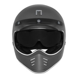 NOX PREMIUM KASK INTEGRALNY (FULL FACE) SEVENTY II SOLID KOLOR TYTANOWY MAT ROZMIAR XL NOX